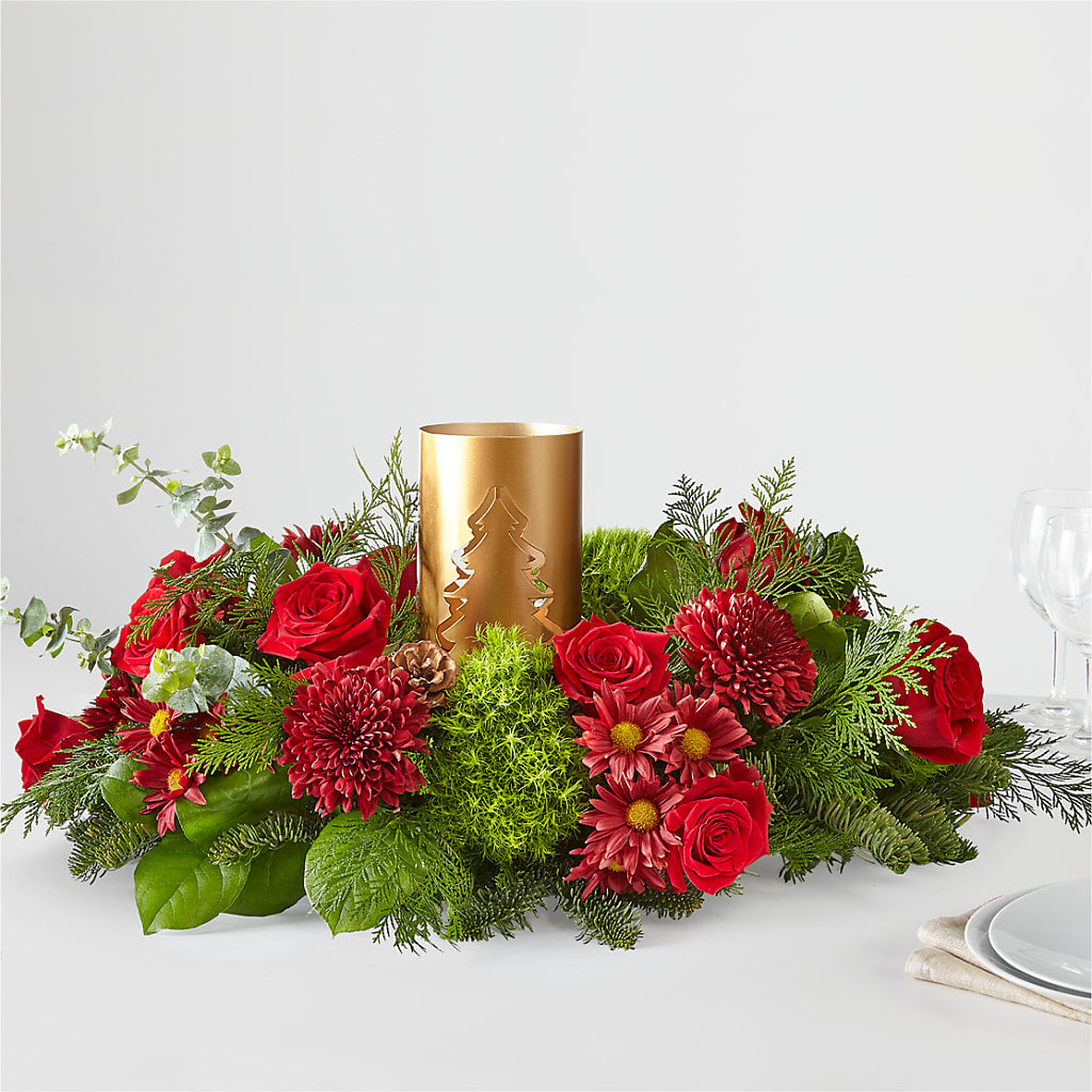 Toast the Season Centerpiece – BLOOM & BLOSSOM NORTH RALEIGH, Cary NC