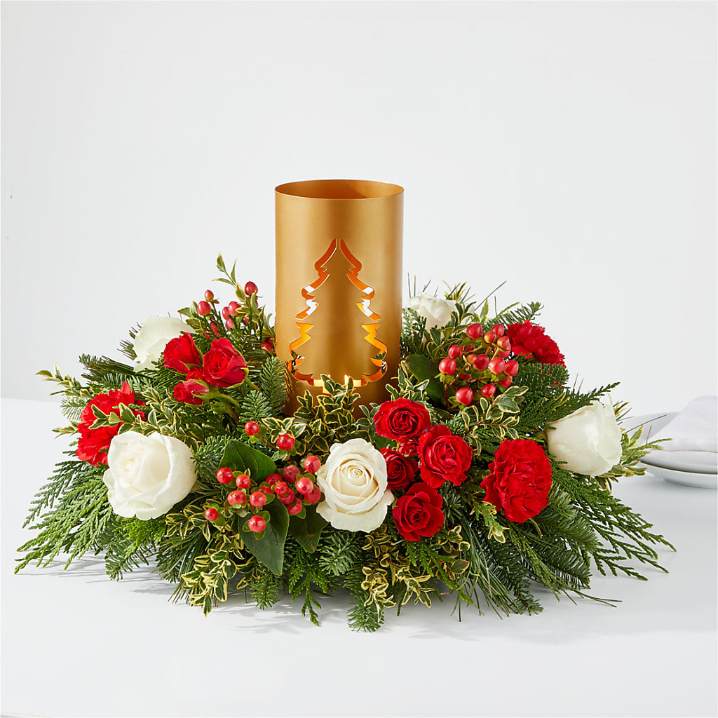 December Dreams Centerpiece – BLOOM & BLOSSOM NORTH RALEIGH, Cary NC