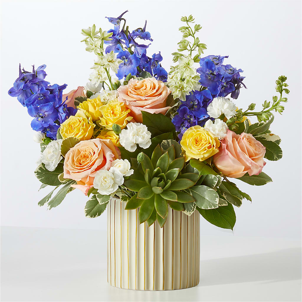 Cobalt Reverie Bouquet – BLOOM & BLOSSOM NORTH RALEIGH, Cary NC