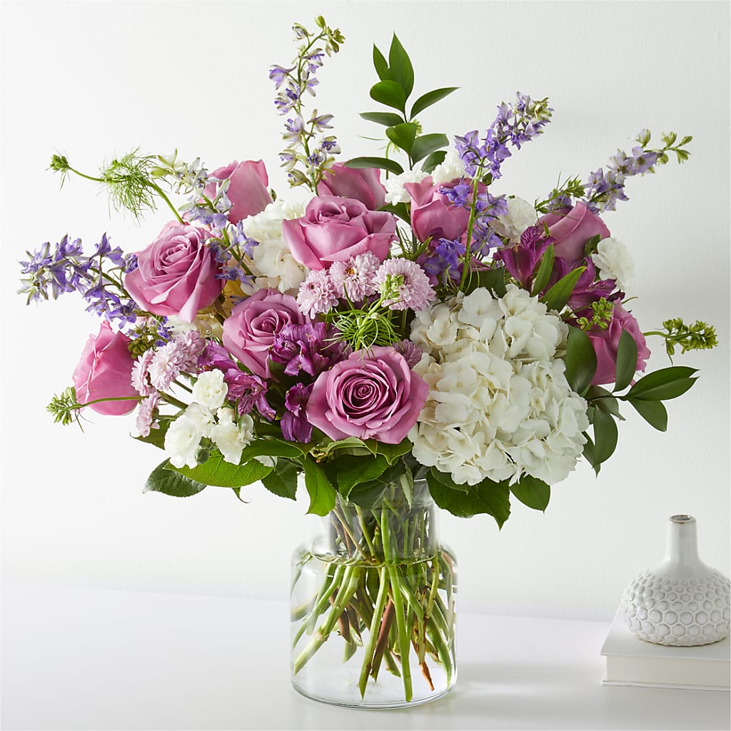 Violet Caress Bouquet – BLOOM & BLOSSOM NORTH RALEIGH, Cary NC