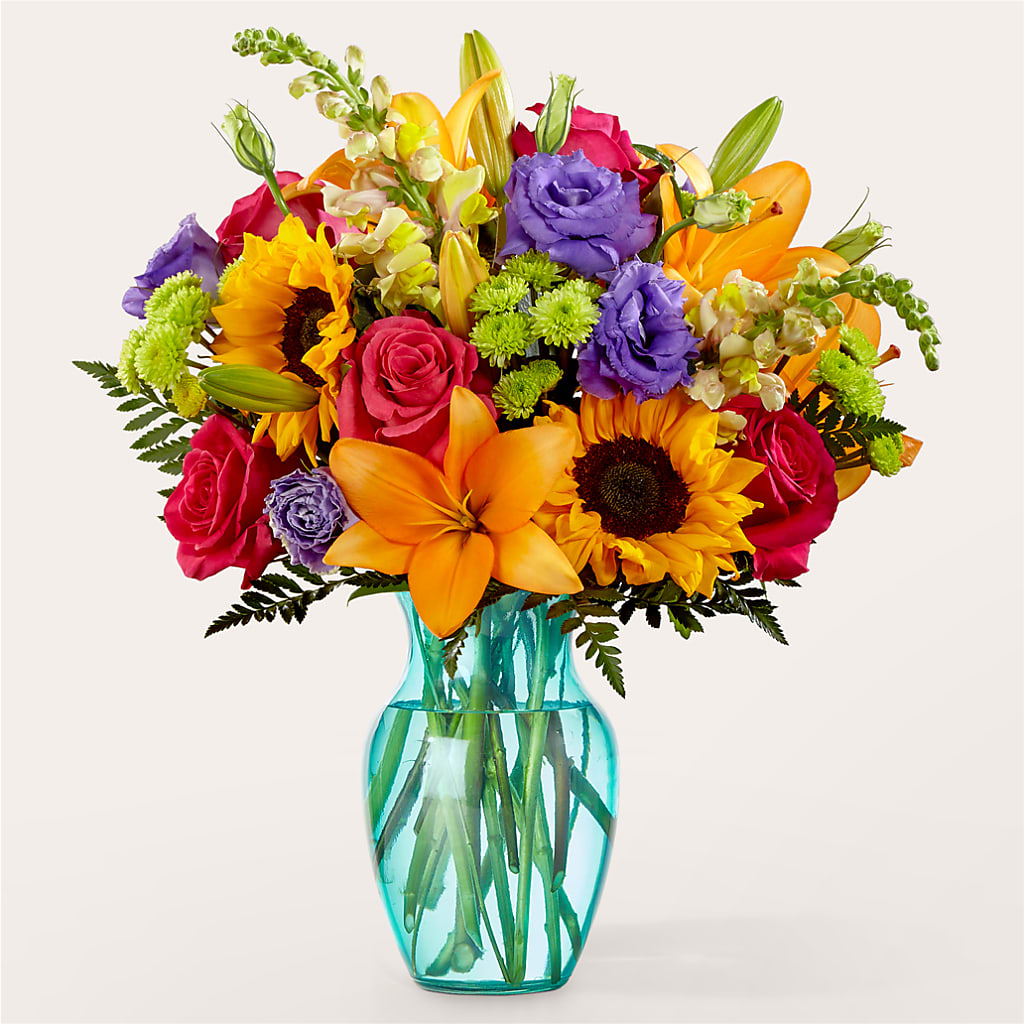 Double Rainbow Bouquet – BLOOM & BLOSSOM NORTH RALEIGH, Cary NC
