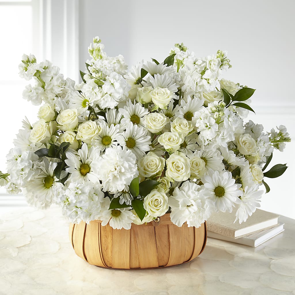 Graceful Garden Basket – BLOOM & BLOSSOM NORTH RALEIGH, Cary NC