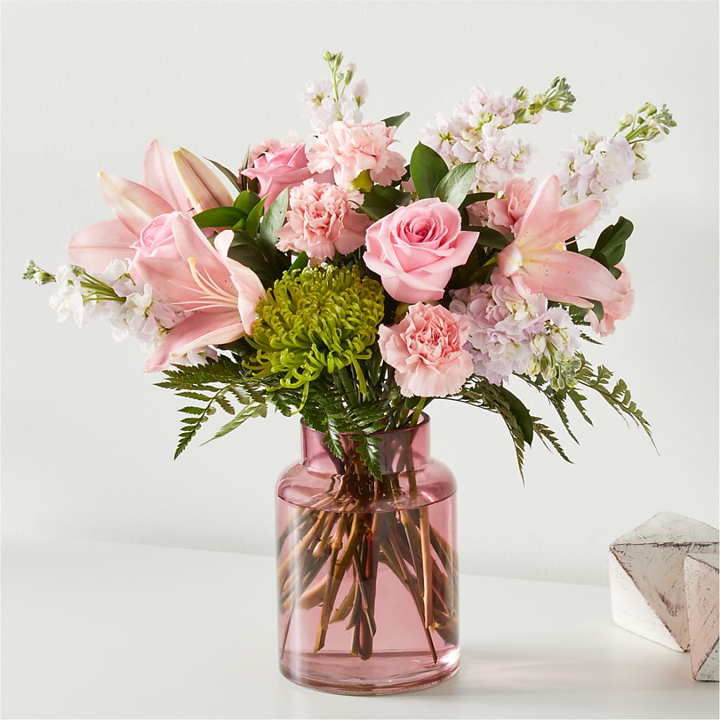 Pretty in Pink Bouquet – BLOOM & BLOSSOM NORTH RALEIGH, Cary NC