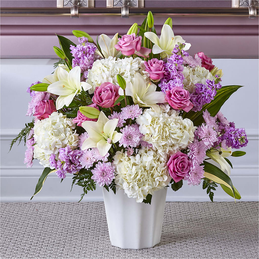 Heaven Sent Floor Basket – BLOOM & BLOSSOM NORTH RALEIGH, Cary NC