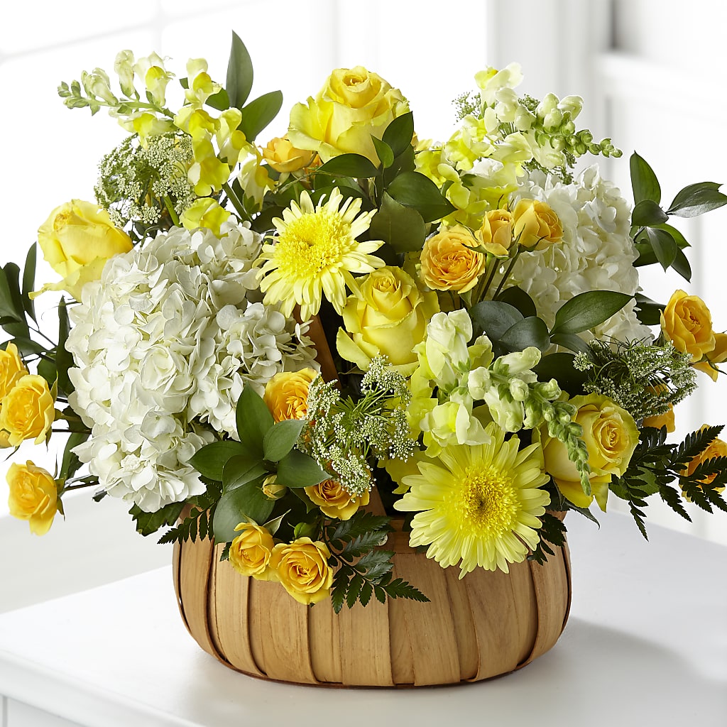 Rustic Remembrance Basket – BLOOM & BLOSSOM NORTH RALEIGH, Cary NC