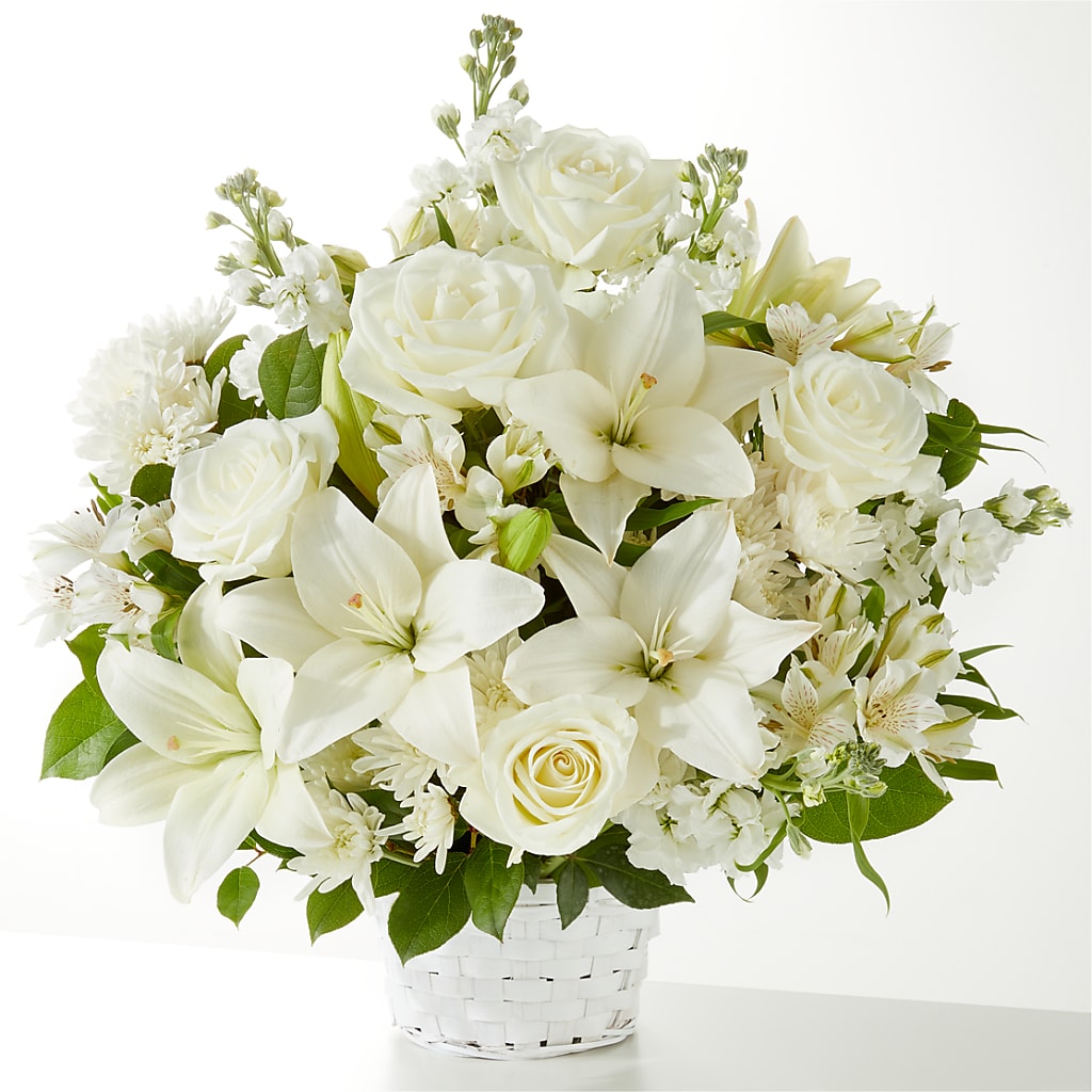 Peaceful Reflections Arrangement – BLOOM & BLOSSOM NORTH RALEIGH, Cary NC