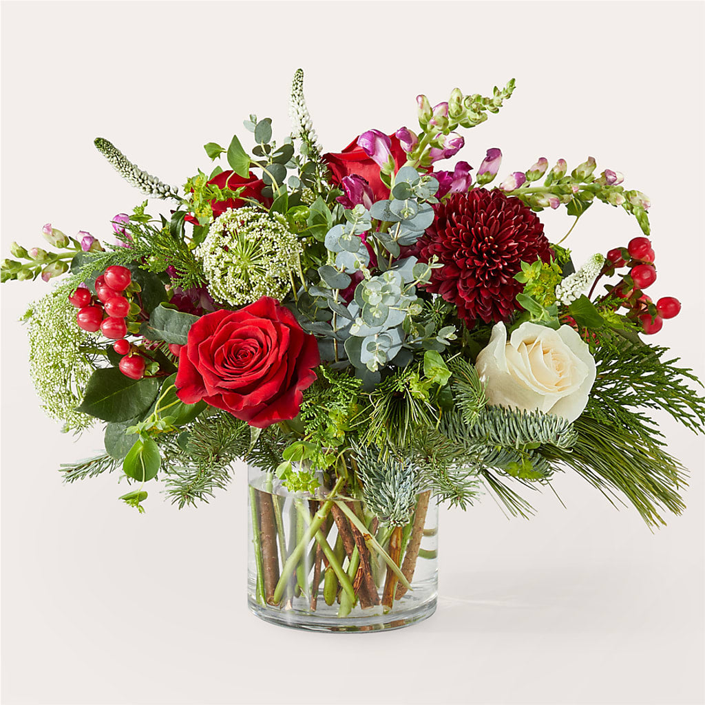 Cranberry Fizz Bouquet – BLOOM & BLOSSOM NORTH RALEIGH, Cary NC