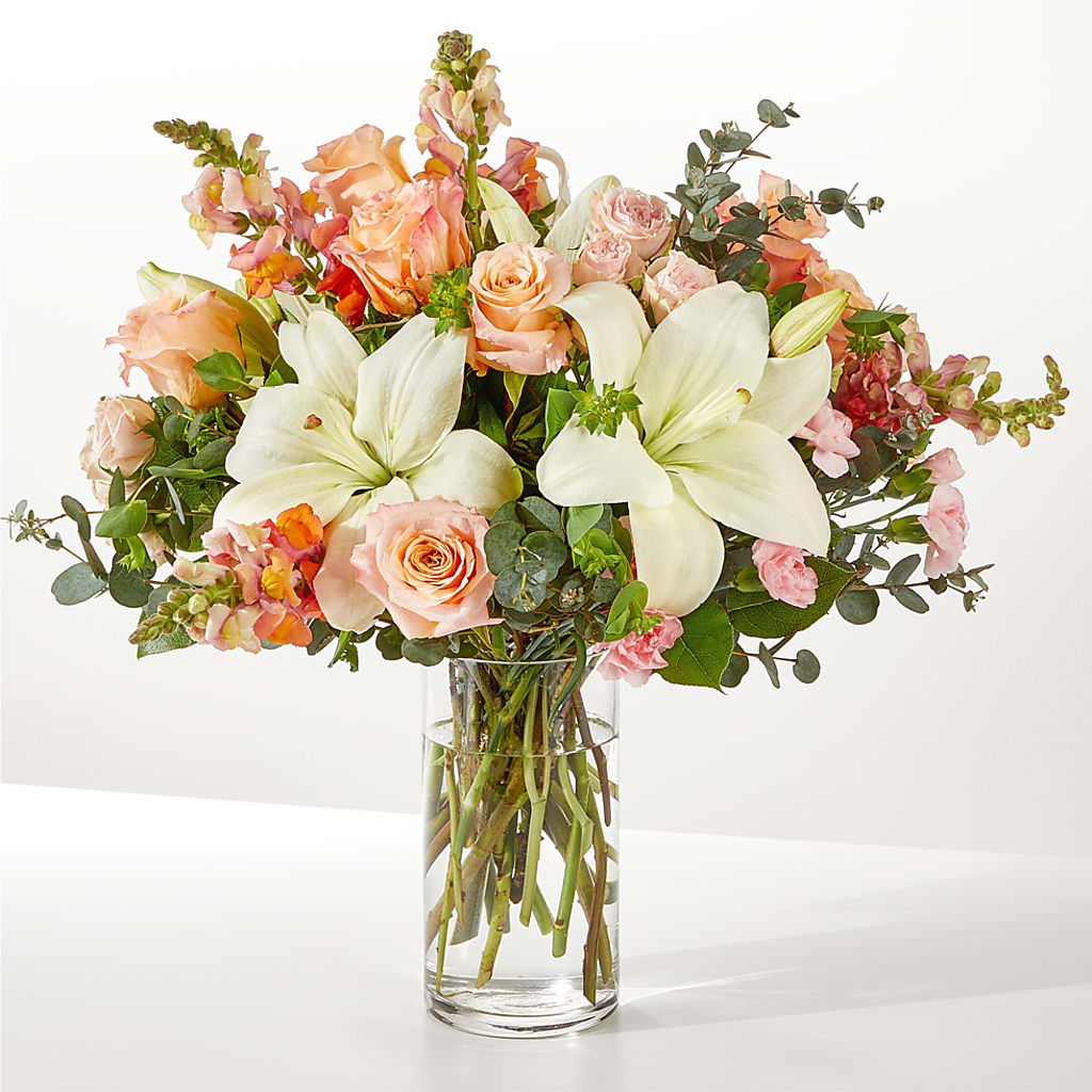 Grapefruit Splash Bouquet – BLOOM & BLOSSOM NORTH RALEIGH, Cary NC