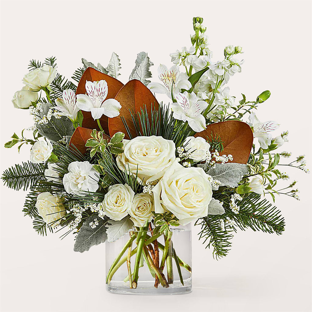 Fresh Snowfall Bouquet – BLOOM & BLOSSOM NORTH RALEIGH, Cary NC