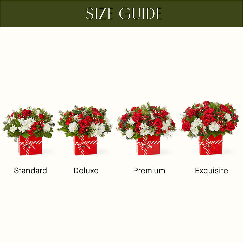 Presents Under the Tree Bouquet – BLOOM & BLOSSOM NORTH RALEIGH, Cary NC
