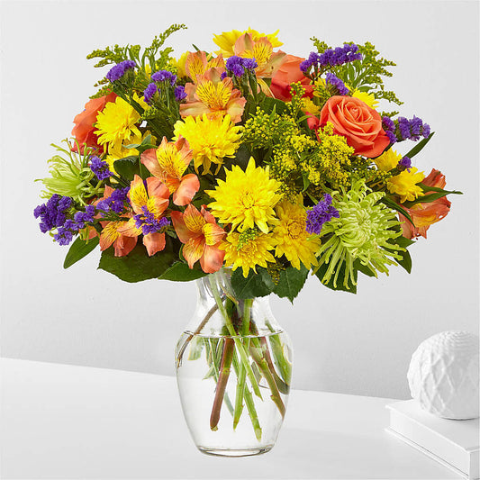 Marmalade Skies Bouquet – BLOOM & BLOSSOM NORTH RALEIGH, Cary NC