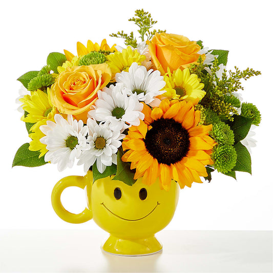 Be Happy Bouquet – BLOOM & BLOSSOM NORTH RALEIGH, Cary NC