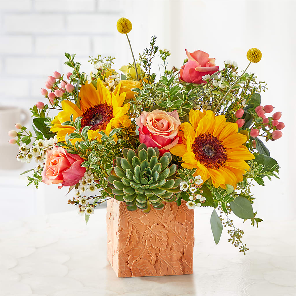 Sunflower Season Bouquet – BLOOM & BLOSSOM NORTH RALEIGH, Cary NC