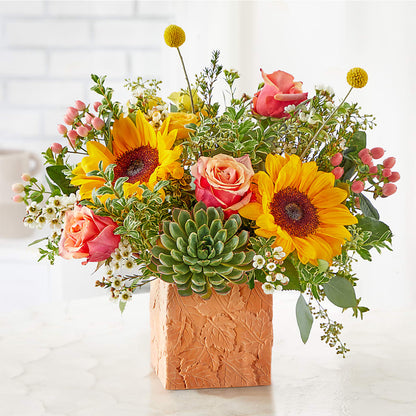 Sunflower Season Bouquet – BLOOM & BLOSSOM NORTH RALEIGH, Cary NC