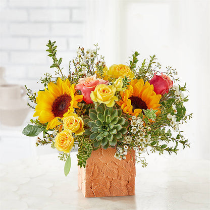 Sunflower Season Bouquet – BLOOM & BLOSSOM NORTH RALEIGH, Cary NC