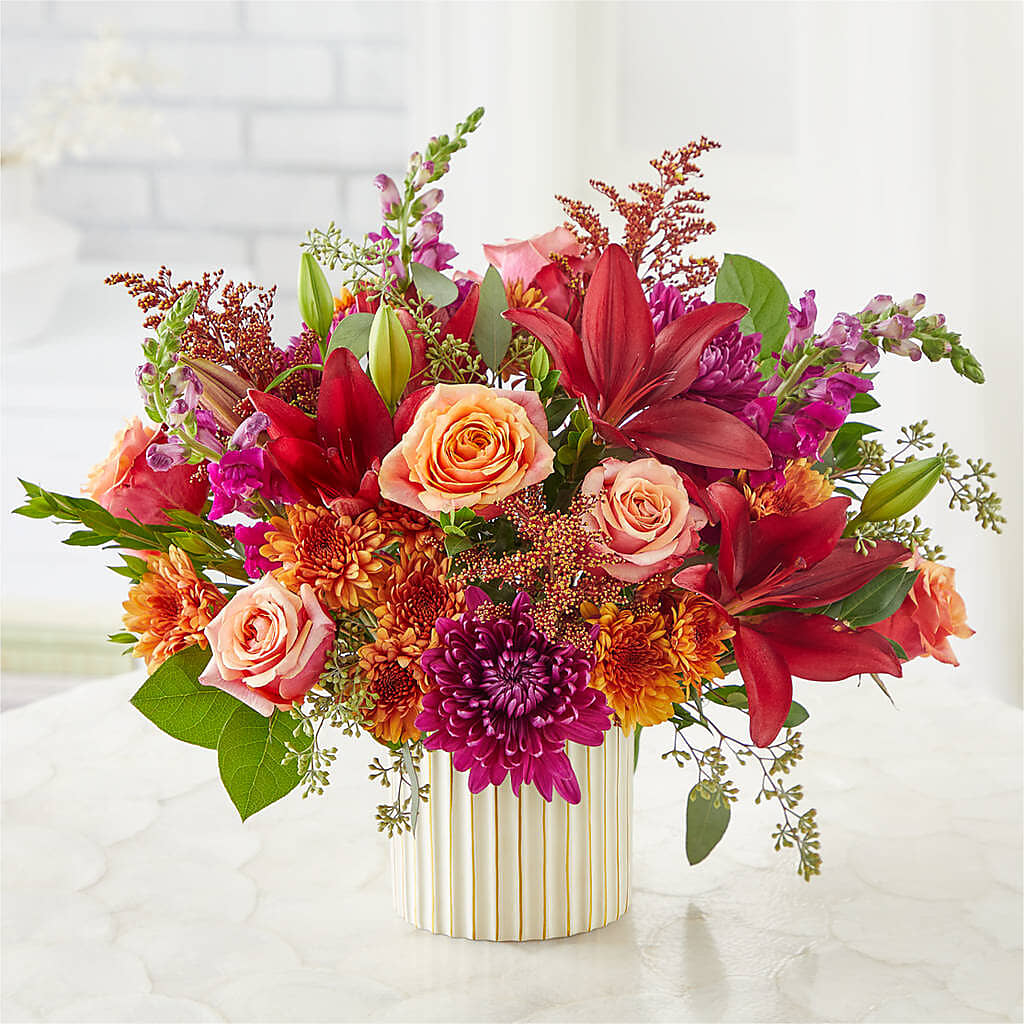 Burgundy Landscape Bouquet – BLOOM & BLOSSOM NORTH RALEIGH, Cary NC