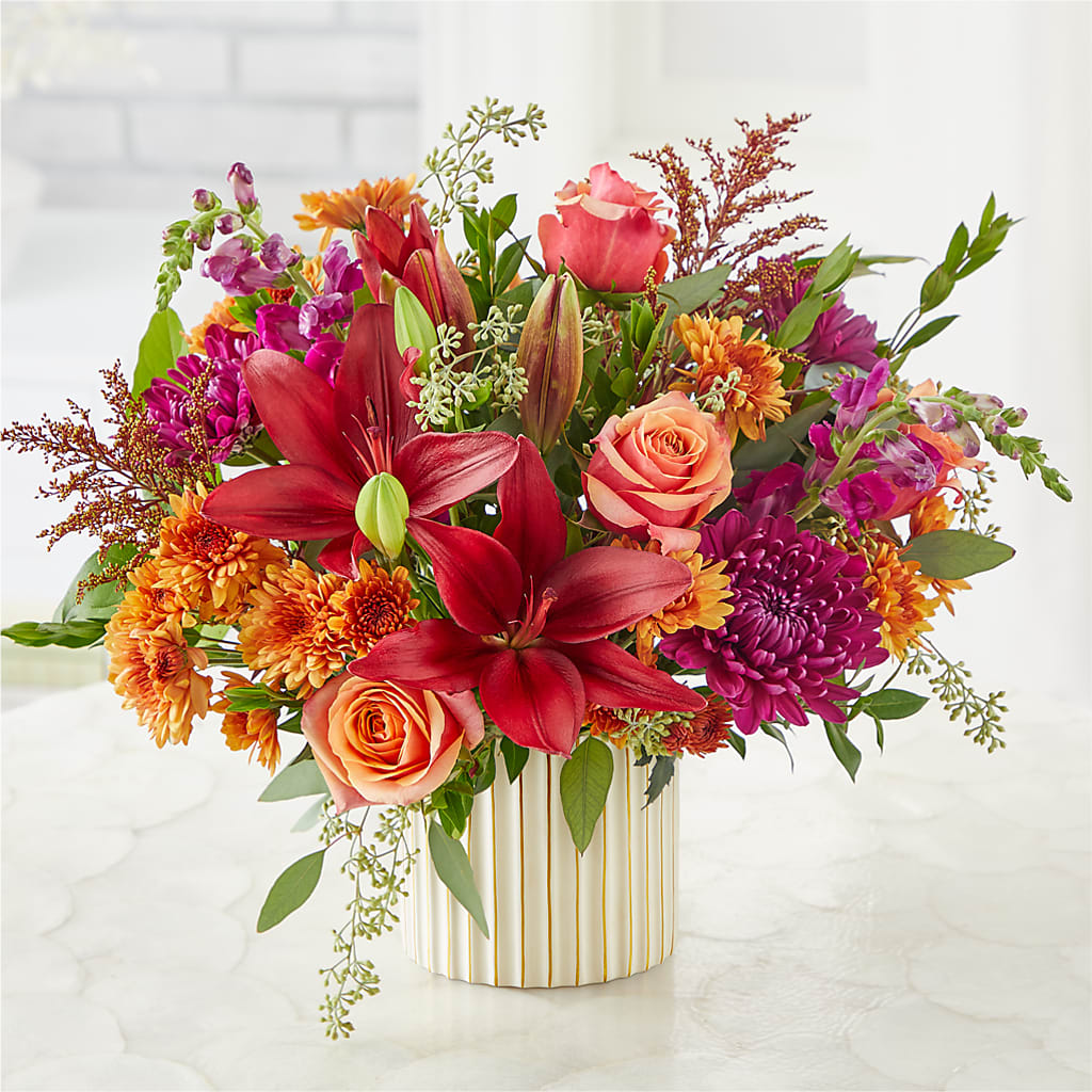 Burgundy Landscape Bouquet – BLOOM & BLOSSOM NORTH RALEIGH, Cary NC
