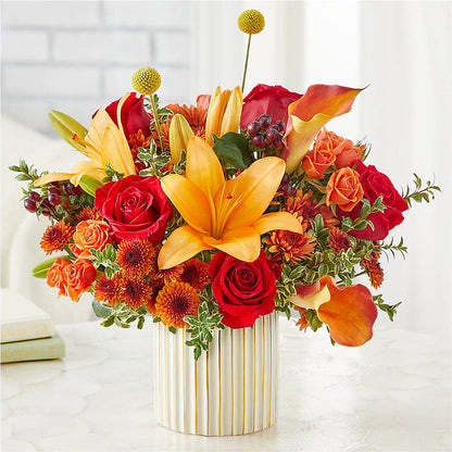 Scarlet Skies Bouquet – BLOOM & BLOSSOM NORTH RALEIGH, Cary NC