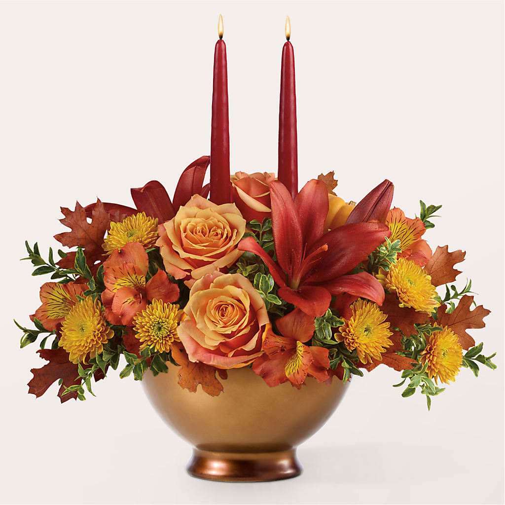 Harvest Table Centerpiece – BLOOM & BLOSSOM NORTH RALEIGH, Cary NC