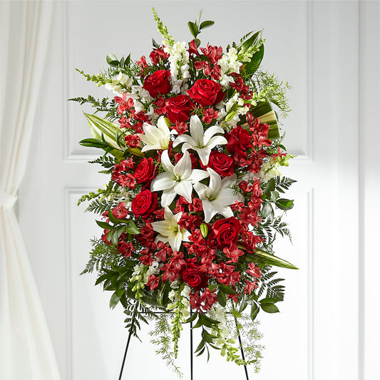 Everlasting Memory Standing Spray – BLOOM & BLOSSOM NORTH RALEIGH, Cary NC