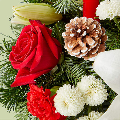 Seasonal Festivities Centerpiece – BLOOM & BLOSSOM NORTH RALEIGH, Cary NC