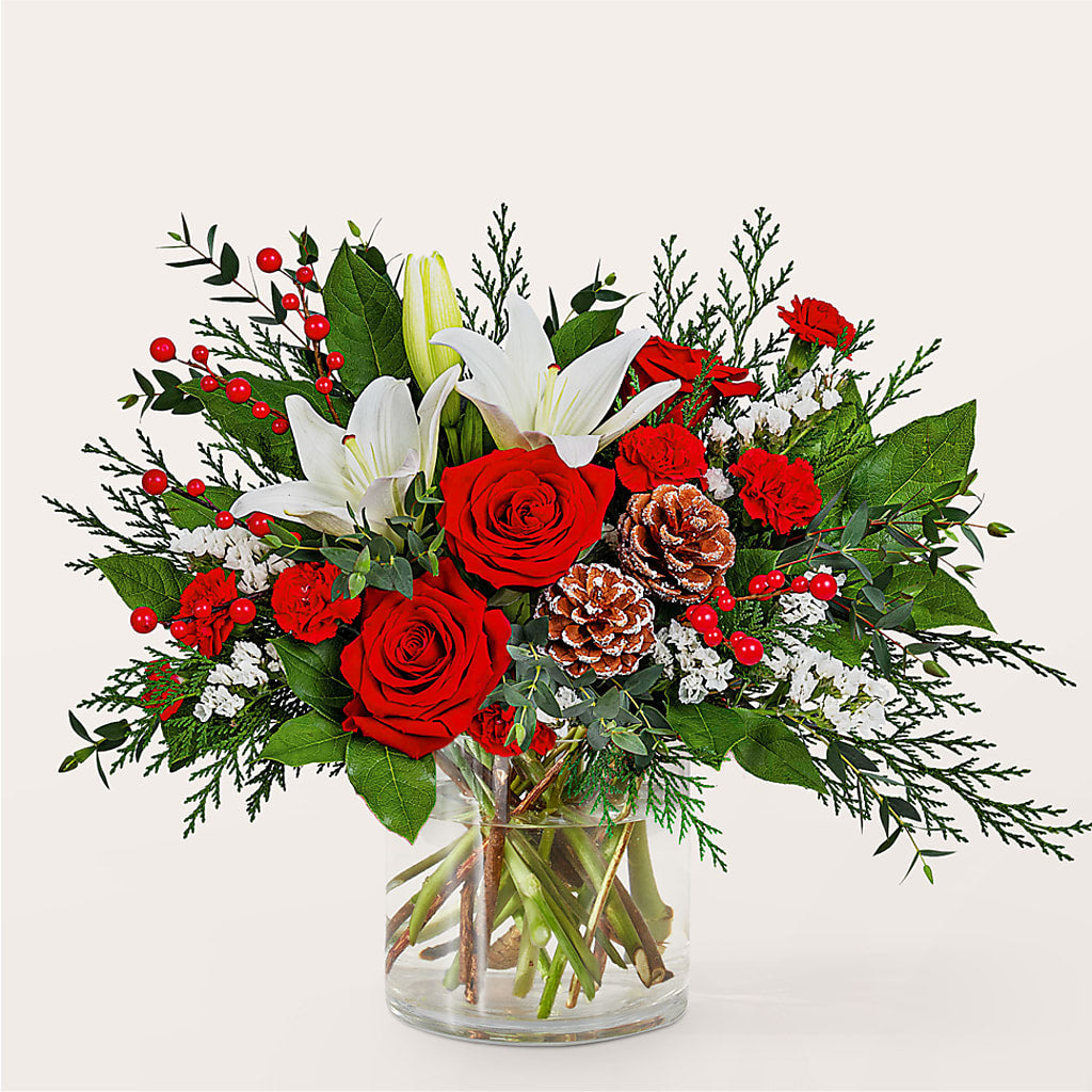 Best in Snow Bouquet – BLOOM & BLOSSOM NORTH RALEIGH, Cary NC